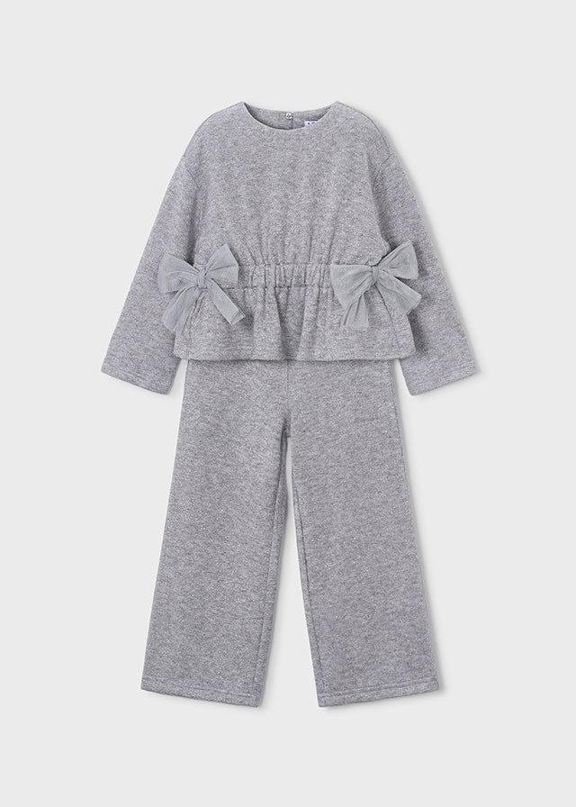 Knit pants set