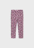 Knit printed leggings