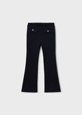 Fleece flare leggings