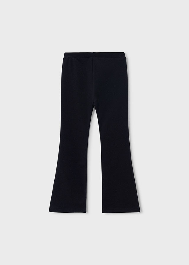 Fleece flare leggings