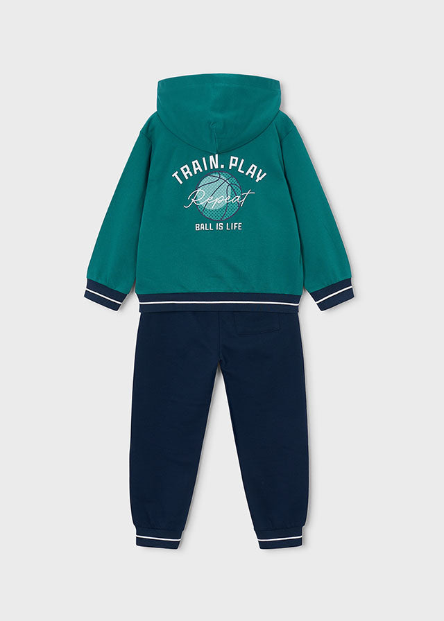 Tracksuit w/ hoodie print