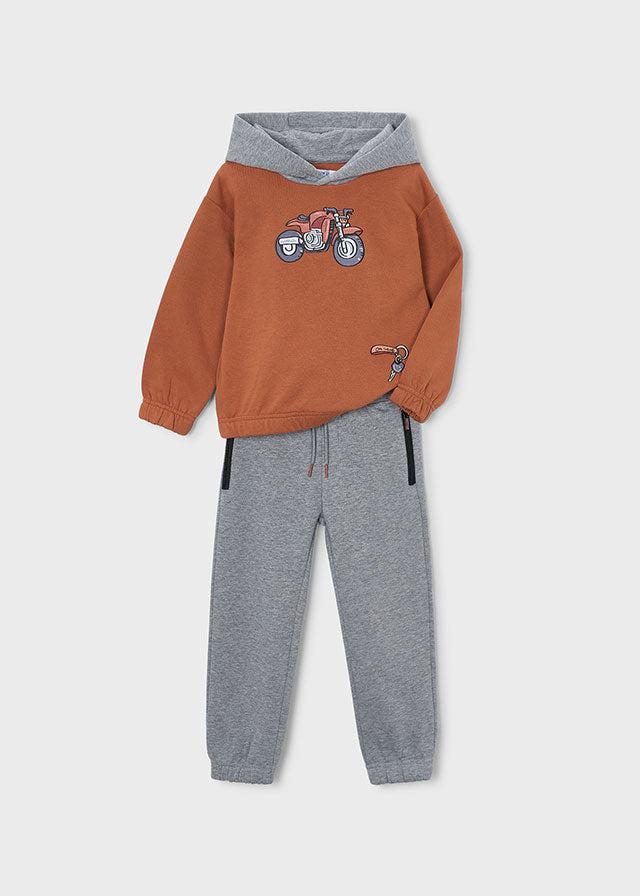 Moto pullover tracksuit