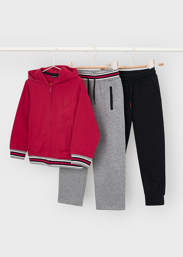 2-piece tracksuit w/ hoodie