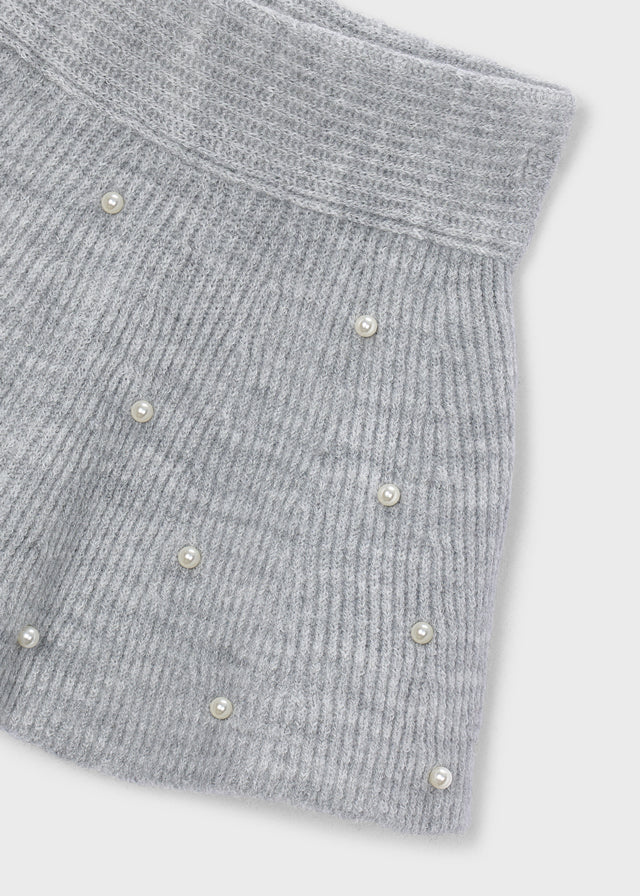 Pearl knit skirt