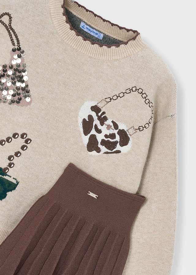 Tricot skirt set