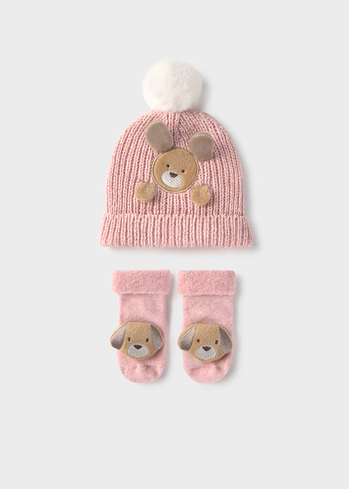 hat and socks set