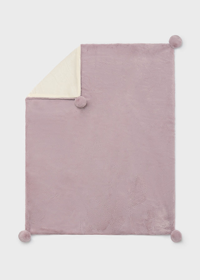pom pom blanket