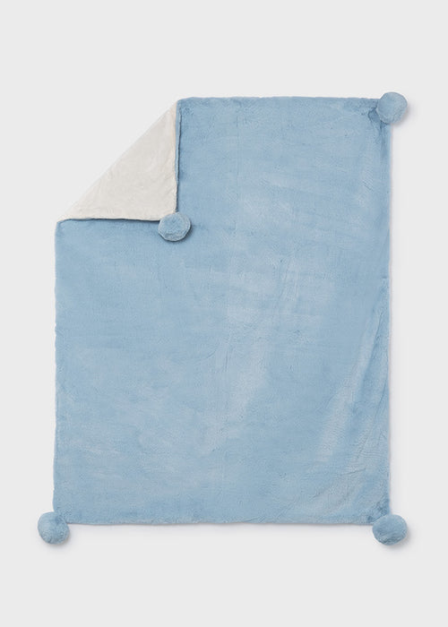 pom pom blanket