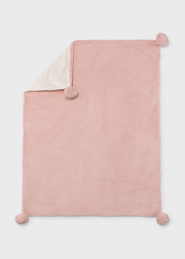 pom pom blanket