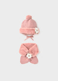 Faux fur hat & scarf set