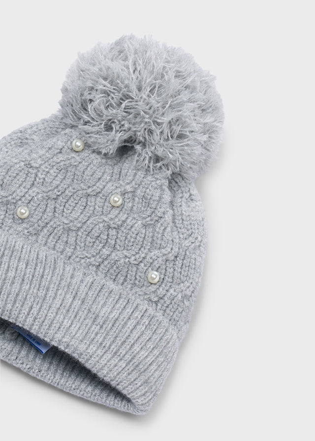 Pearl knit hat