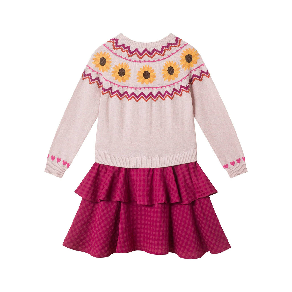 Girls Sweater Dress | Sunflower Fair Isle