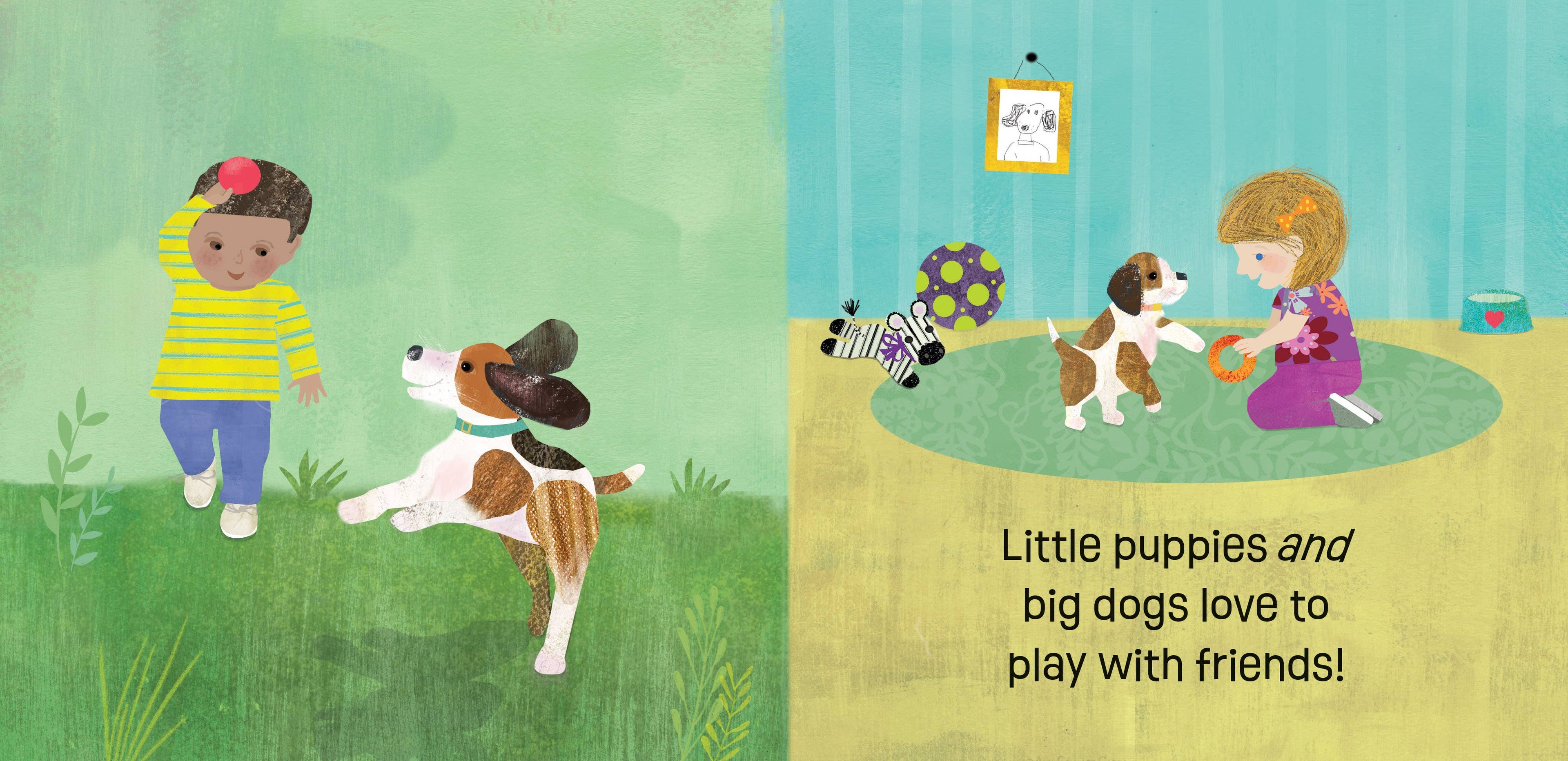 Baby Animals: Puppies Know & Grow