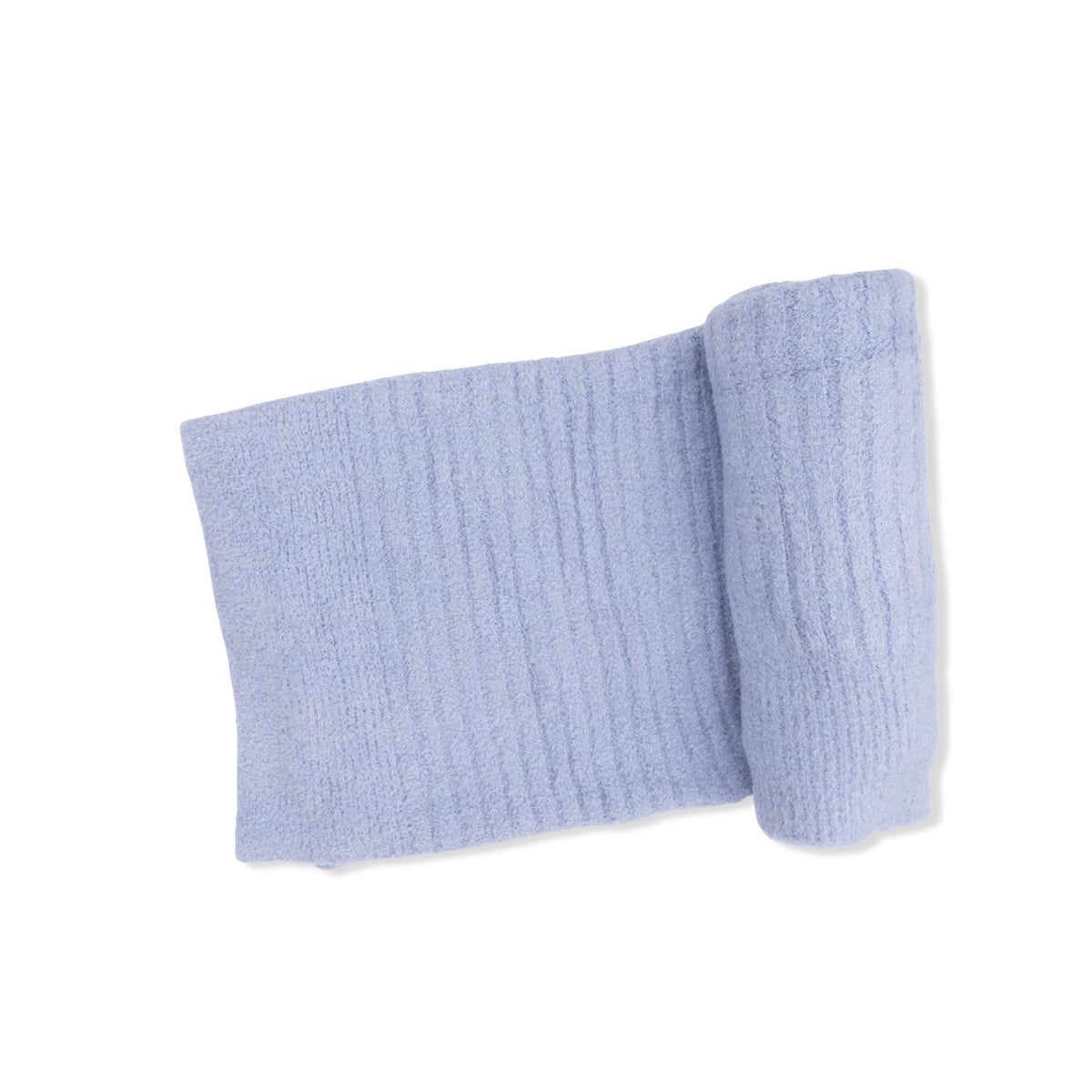 Chenille - Dusty Blue Blanket