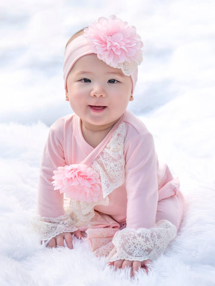 Haute Baby Chic Petite Criss Cross Set