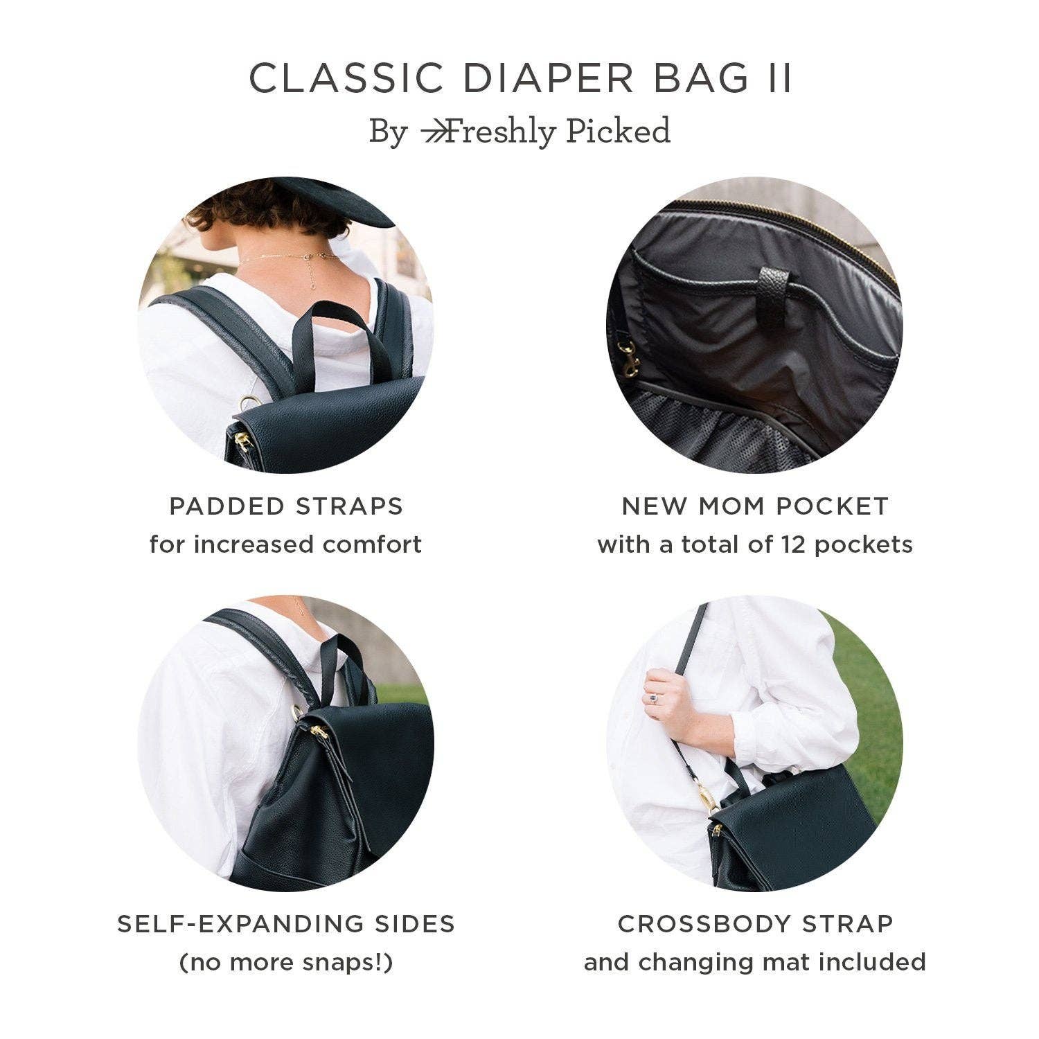 Toffee Classic Diaper Bag II