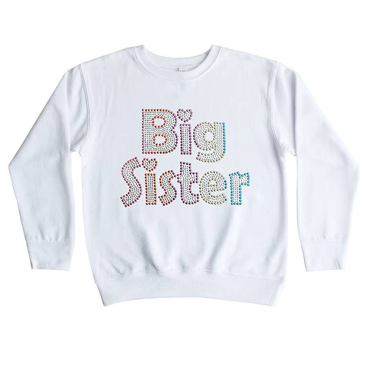 Beaded Big Sister Sweatshirt