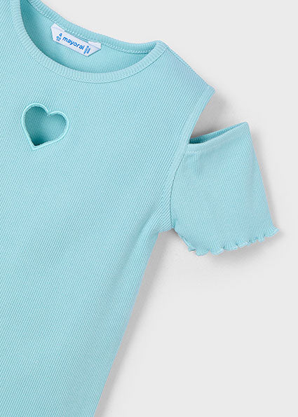 Open Heart Short Sleeve shirt