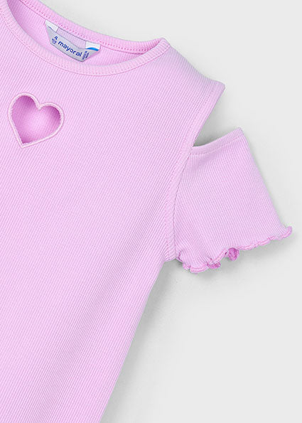 Open Heart Short Sleeve shirt