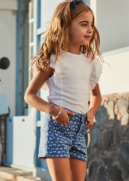 patterned short pant
