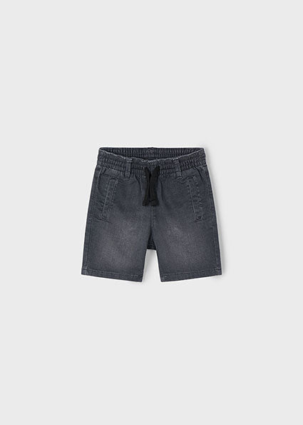 Boy Bermuda soft denim jogger