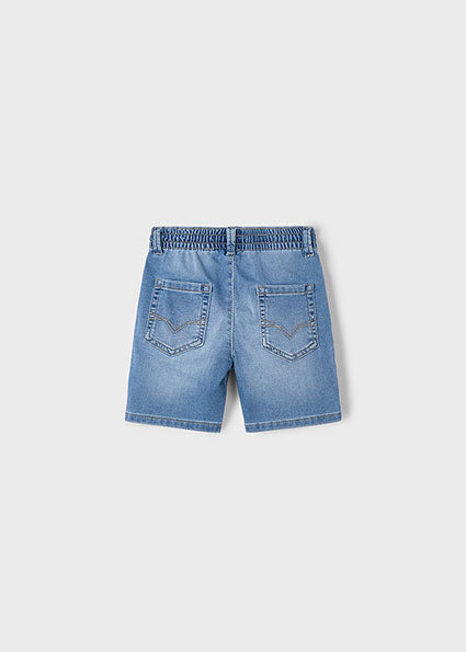 Boy Bermuda soft denim jogger