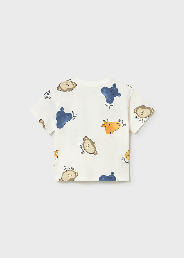 Printed s/s t-shirt