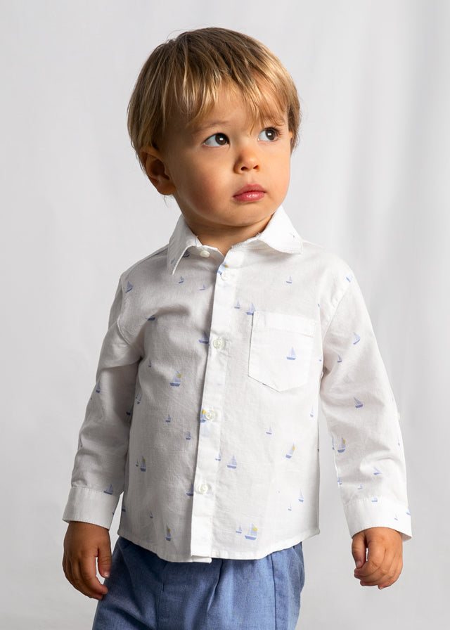 L/s linen shirt