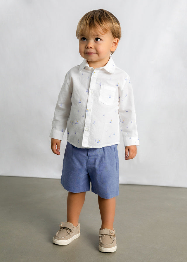 L/s linen shirt