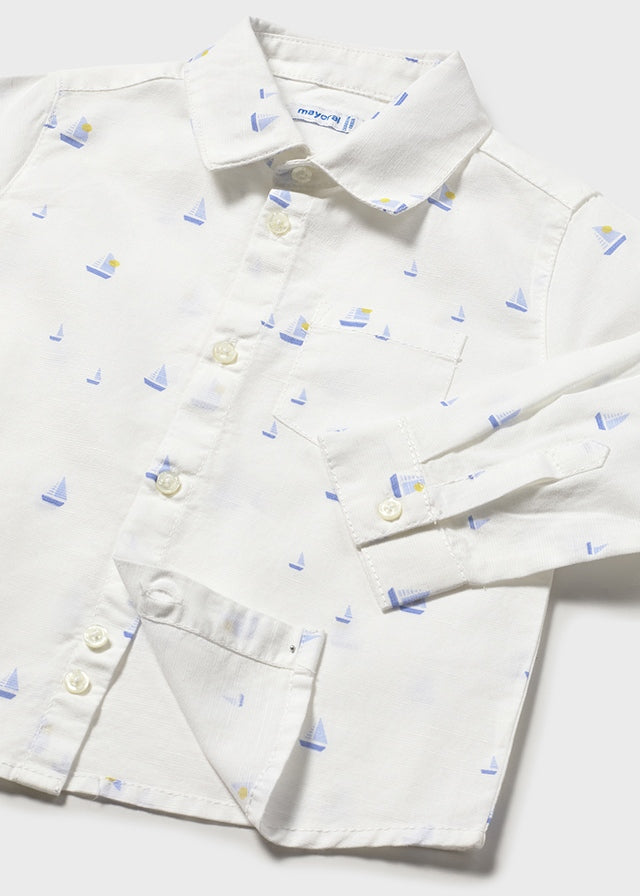 L/s linen shirt