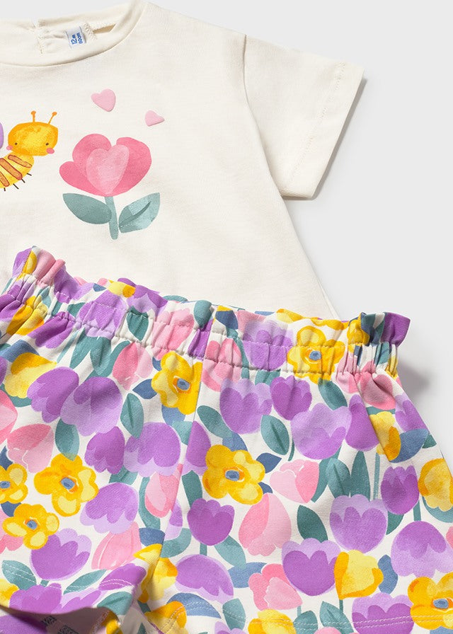 3 pcs short set