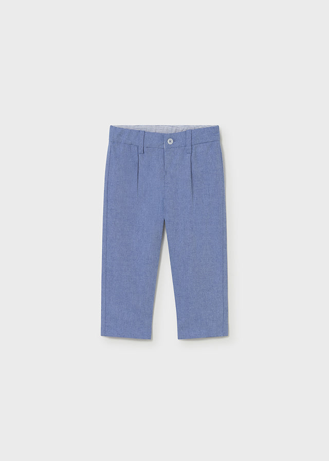 Linen suiting pants