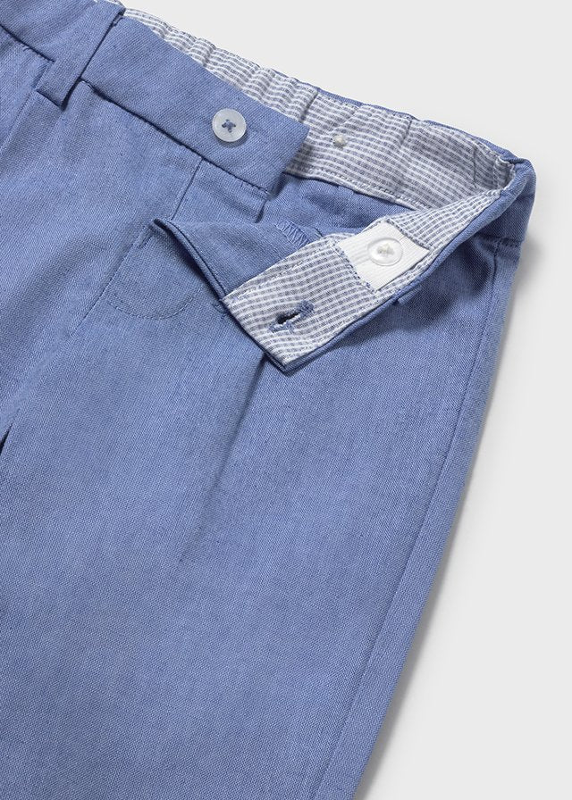 Linen suiting pants