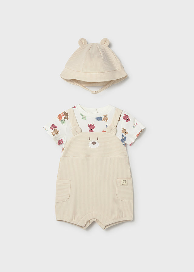 Dungaree with hat