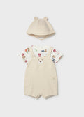 Dungaree with hat