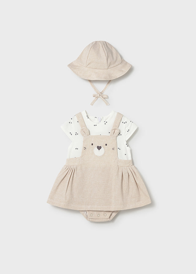 Dungaree skirt