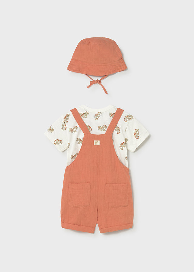 Dungaree 3pcs set
