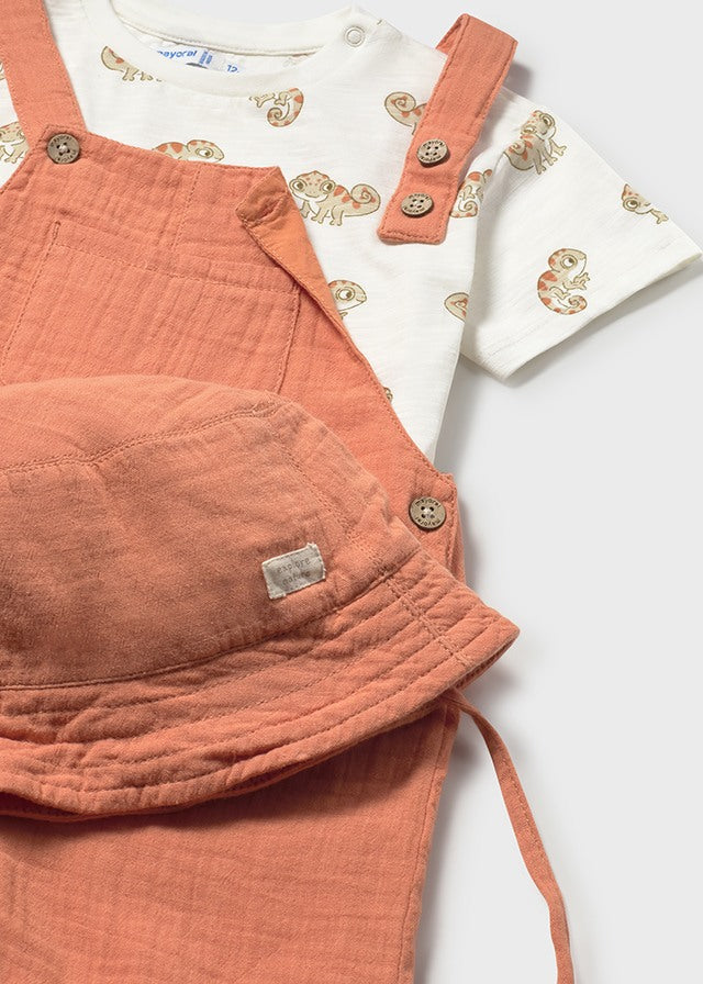 Dungaree 3pcs set