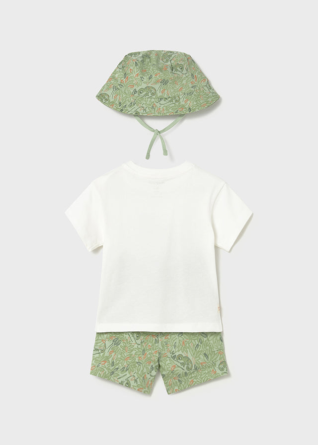 Knit set w/ bucket hat