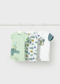 short onesie set of three