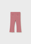 Ribbed flare legging