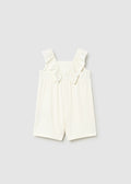 Jumpsuit with guipure lace