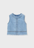 Denim top