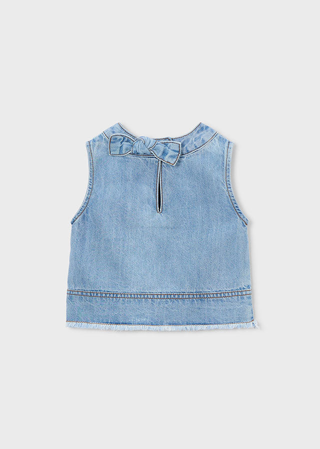 Denim top