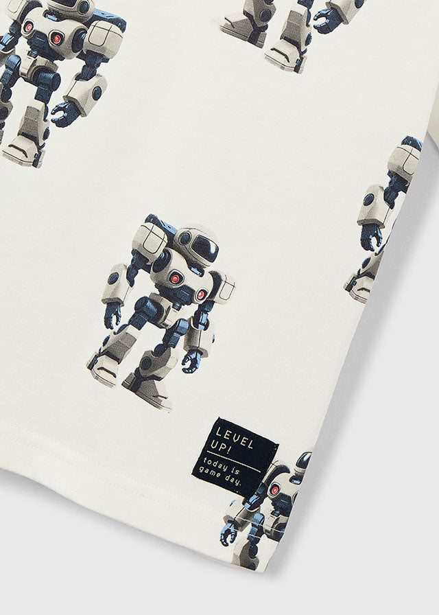 Printed s/s t-shirt
