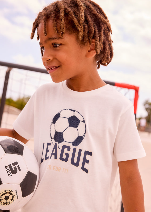 Shirt "league" applique