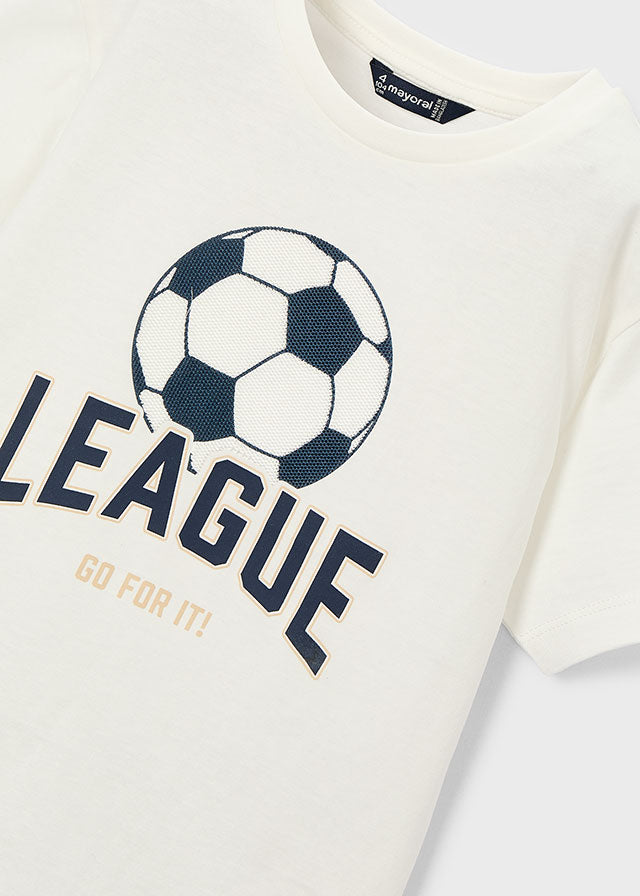 Shirt "league" applique