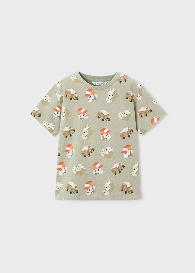 Knit set with 2 t-shirts