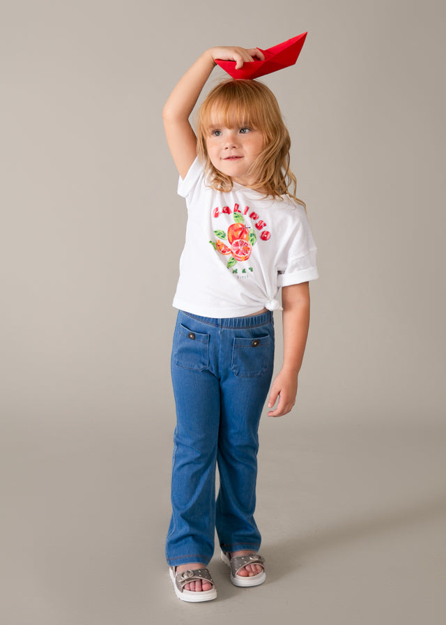 Flared leggings w/ pockets