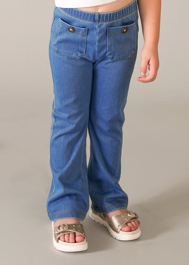 Flared leggings w/ pockets